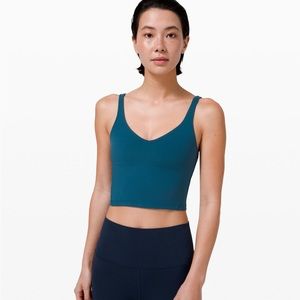 Lululemon Align Tank Ribbed in Green Jasper